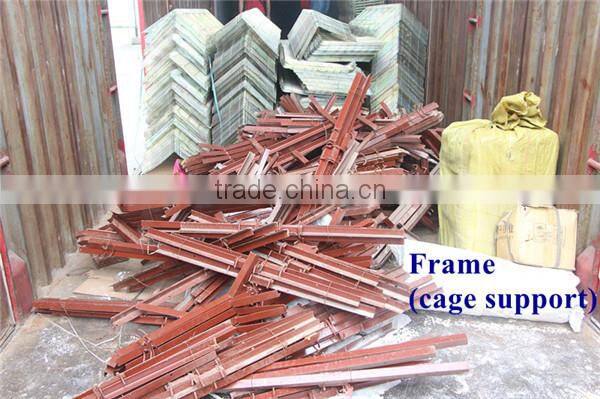 Automatic layer chicken cages, poultry farm cage for 120 chickens