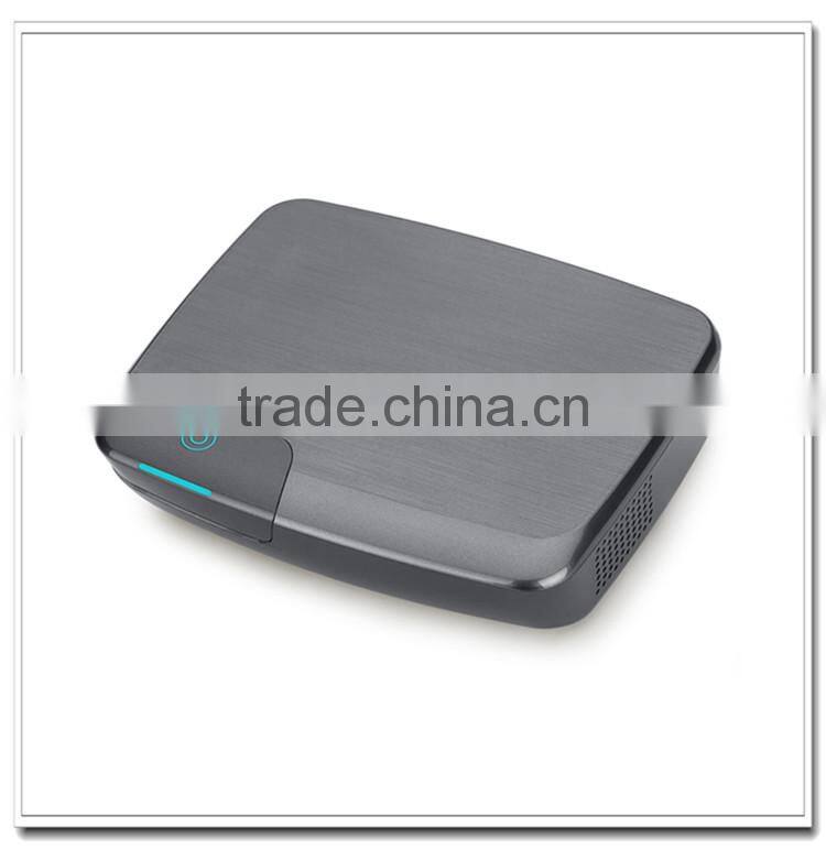 Efficient HEPR car air purifier with USB charging port charger