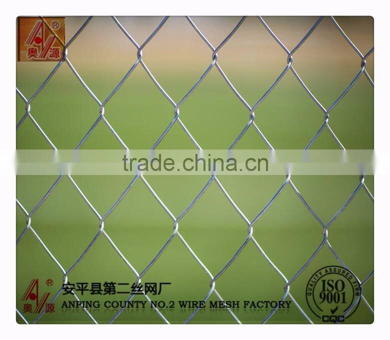 Diamond wire fence ,hot dipped galvanized chain link fence ,chain link fence prices