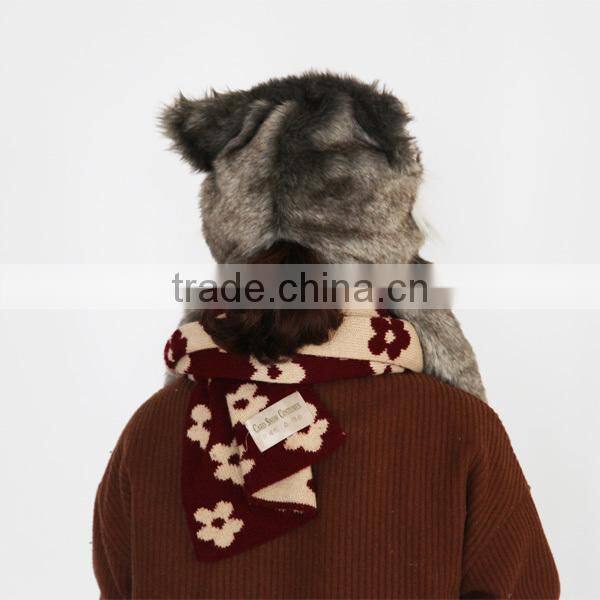 2015 husky hat /plush animal hat/husky animal hat with LED Light