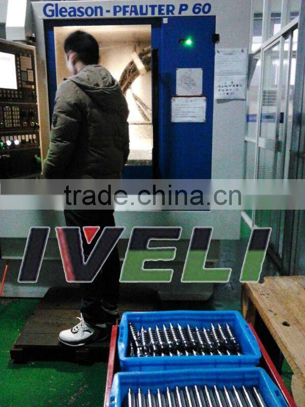 worm wheel and worm gear for chassis system