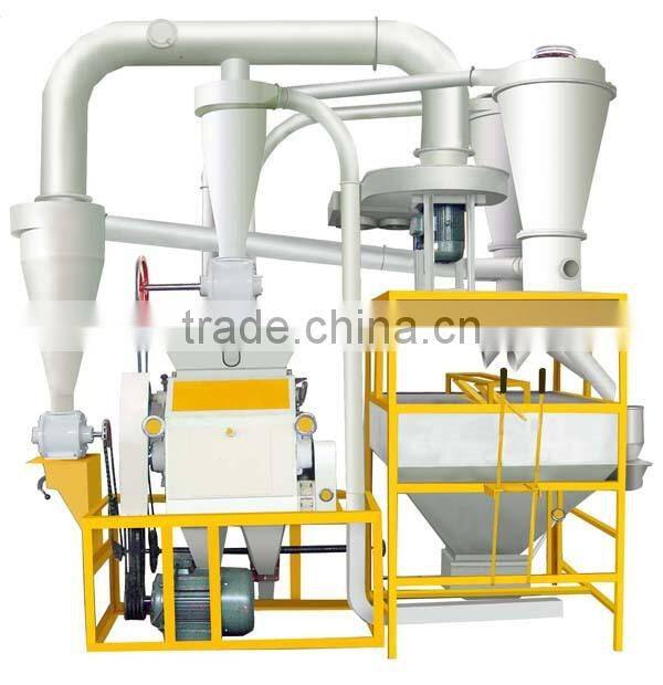 6F-2260 small scale domestic maize flour mill machinery prices