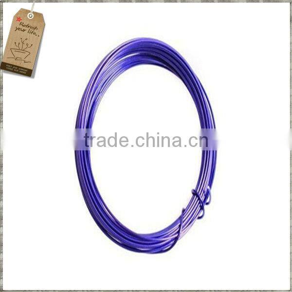 colored anodized aluminum wire/fil aluminium