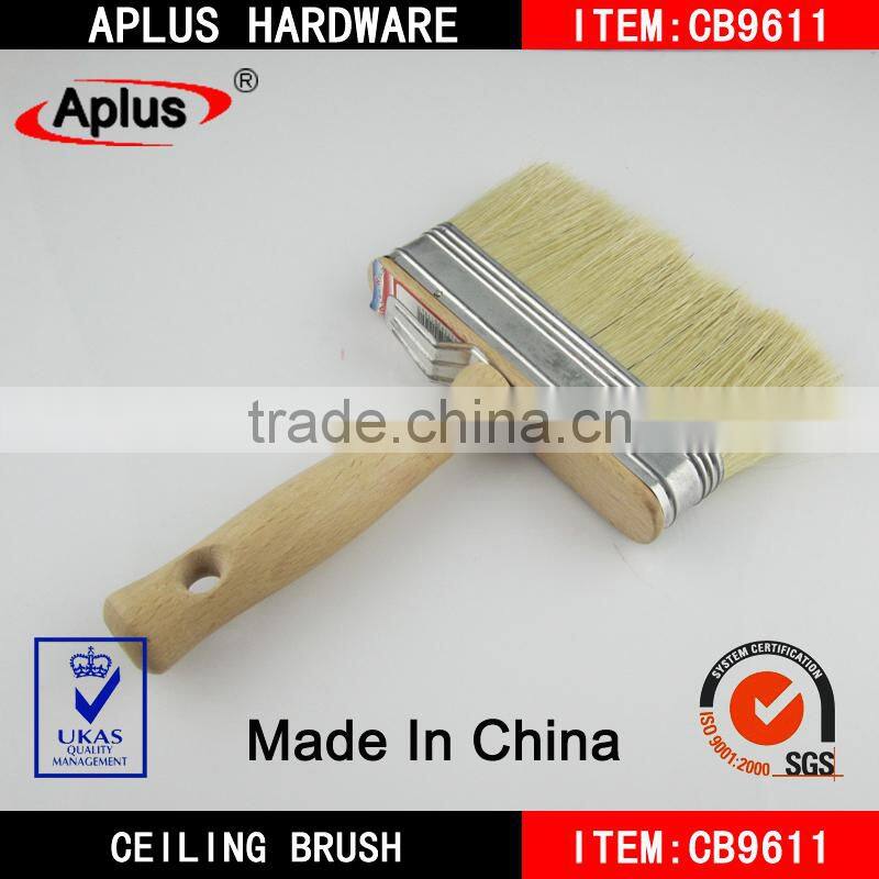 wooden handle ceiling texture brushes from professional factory