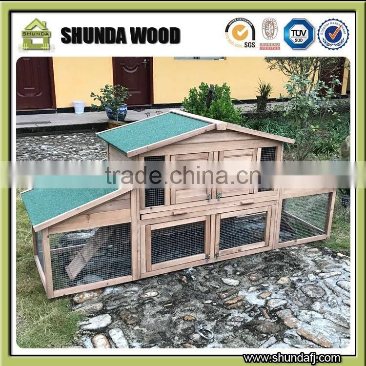 SDR014 Outdoor Wooden Rabbit Hutch Rabbit House Rabbit Cage