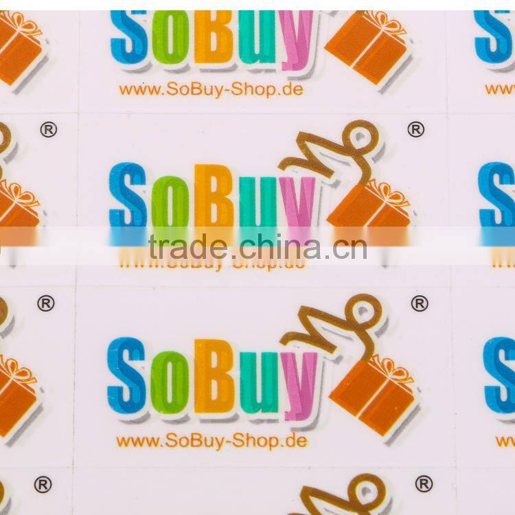 pvc transparent sticker to print for free