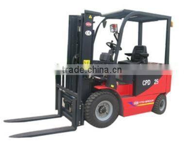 YTO Brand 2.5 Tons CPD25 Battery Forklift Truck
