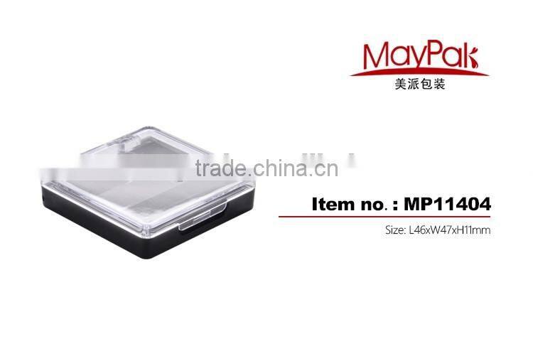 plastic eye shadow container cases for cosmetic use