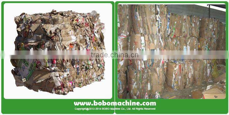 Hydraulic carton baler press