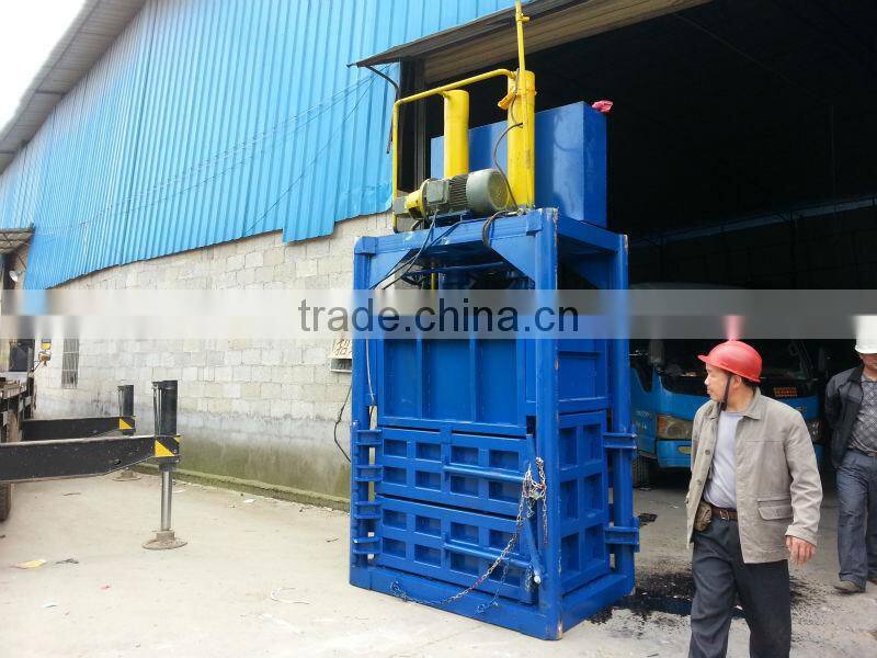 YB-60T Vertical hydraulic Baler machine for used clothing