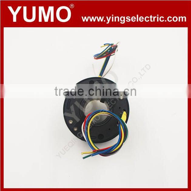 SR038-6P Through bore slip ring bore size 38mm 6rings slip ring
