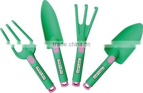 China factory of 3pcs mini garden tools plastic garden tools set kid mini tools set with custom logo