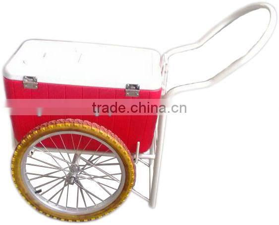 Hot sale Small blue and red popsicle Ice Cream Cart