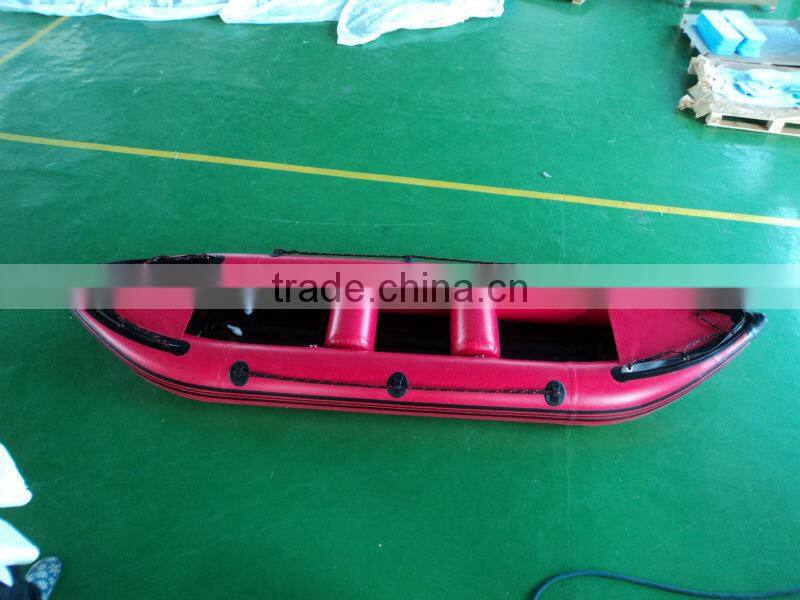 2015 new pvc inflatable raft fishing boat for sale
