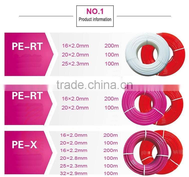 PE-RT PIPE FOR THE FOOD INDUSTRY