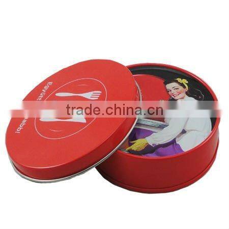 promotional gift tinplate cup mat