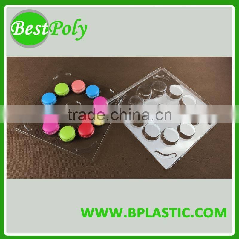 Clear High Quality Cake Plastic Tray Chocolate Tray Jelly Tray