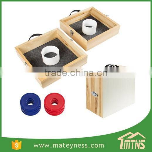 Outdoor Backyard Games Wood Washer Toss Game