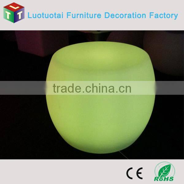 High quality 16 color changing led light stools led light up stool