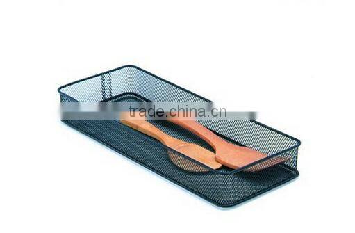 Metal Mesh Drawer Organizer, Silver