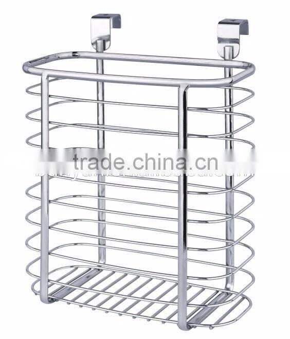Kitchen and Home Over the Cabinet Rectangle Iron Metal Wire Hanging Basket
