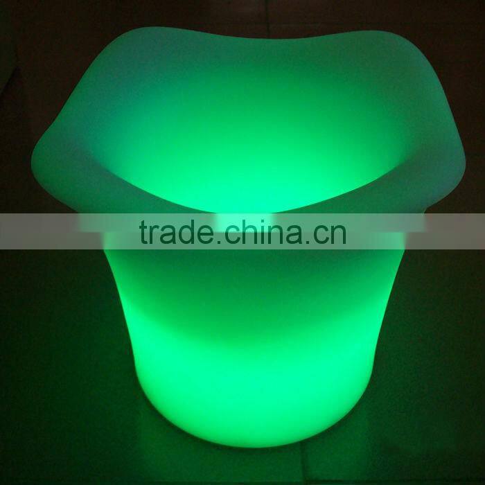 LED Light Wine Cooler