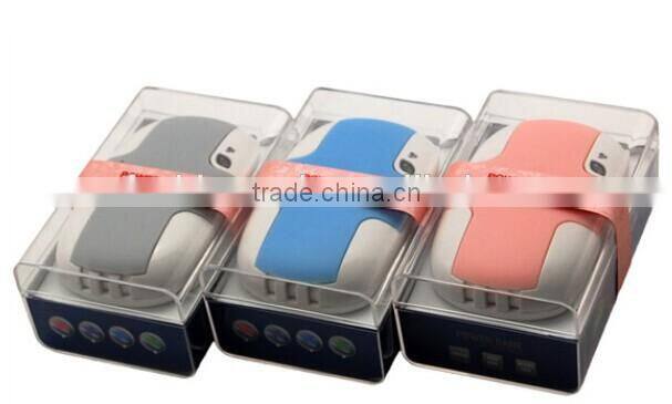 3600mAh power bank mobile power bank with built-in cables