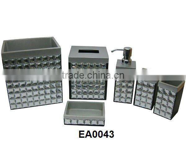 EA0129 red high quality resin medical waste basket