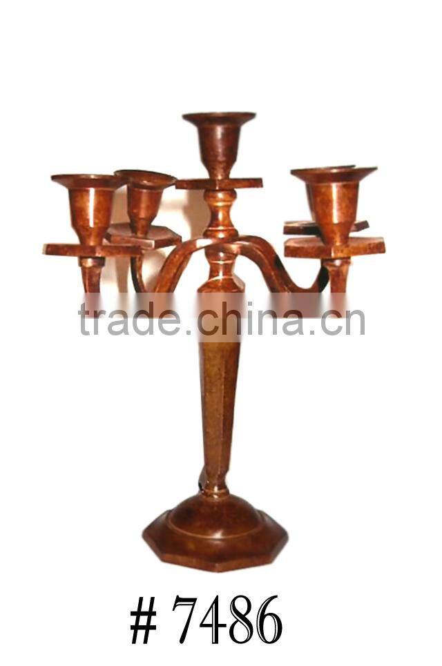 Aluminum Metal Candle Holder For Home Decor