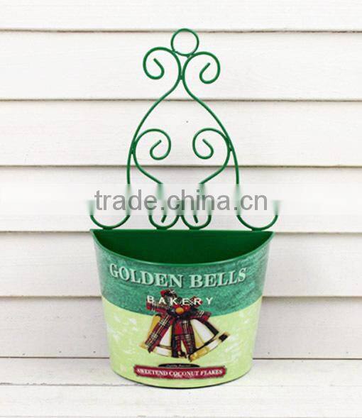 decorative metal basket golden bell metal basket metal bread baskets