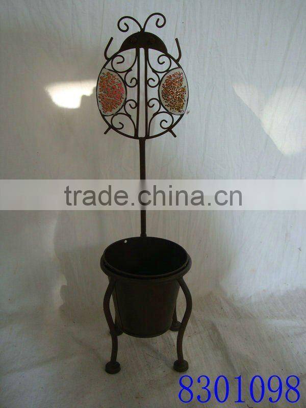 Plant Holder With Insect