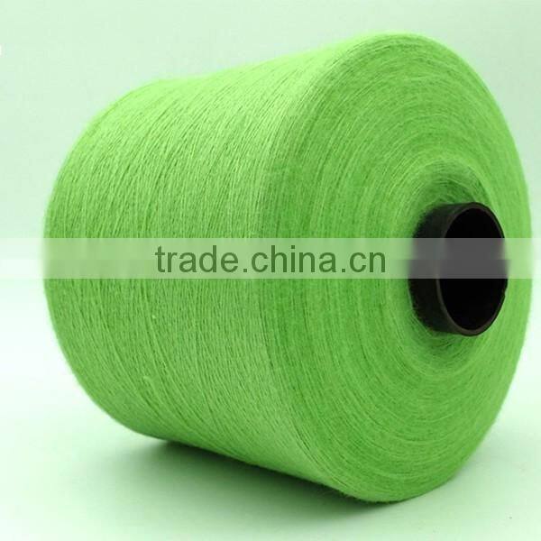 Viscose Nylon core spun yarn 28s/2 for knitting Anti pilling rabit hair