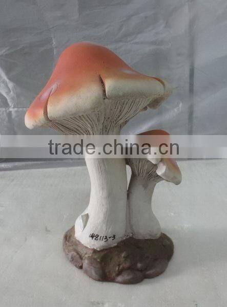 Garden ornament fiberglass clay mushroom moulds