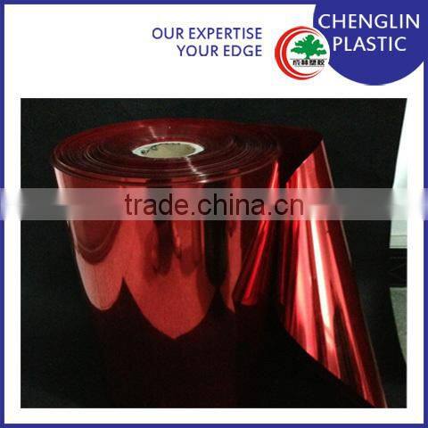 High quality rigid natural color pvc film
