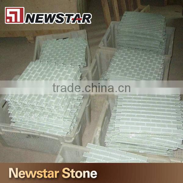 Chinese mosaic bathroom cheap glass mosaic