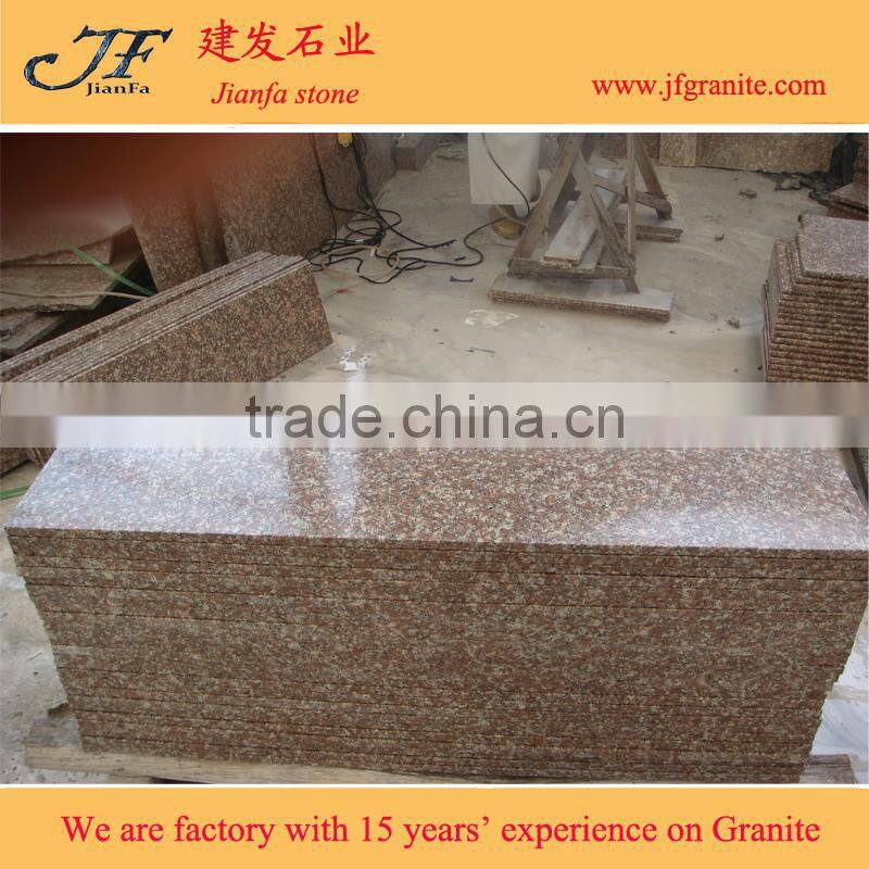 Jianfa dark grey G654 granite stair and step