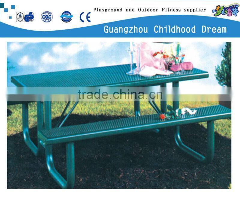 (HD-19407)Dark green Stainless steel bench seat