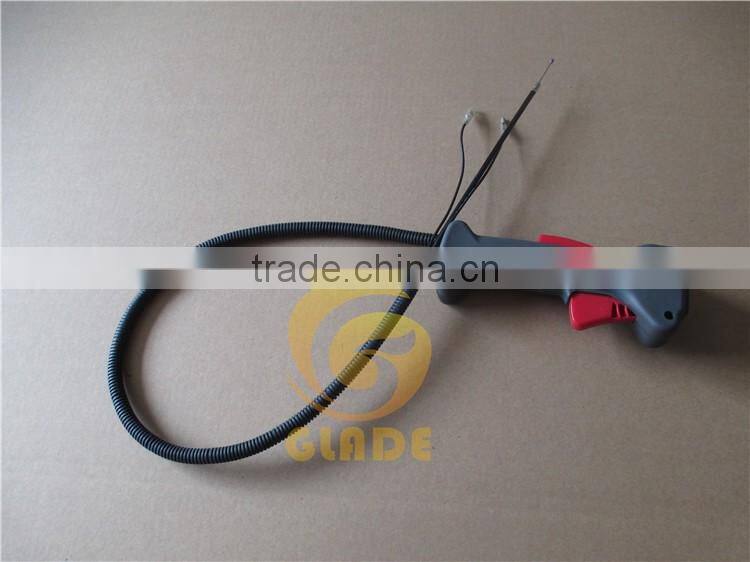 top garden brush cutter parts 143RII Engine Silencer Muffler For Grass Trimmer Garden Machine