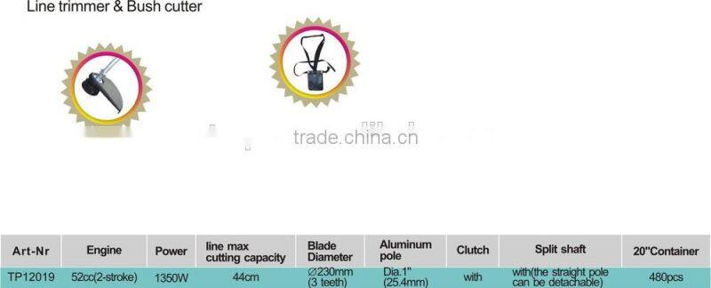 TP12019 gardening line trimmer&brush cutter