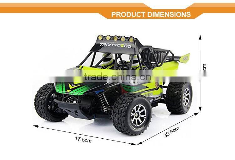 50KM/H WL K929 2.4G High-Speed Desert 4WD Off-Road Vehicles Stunt Car Model 1:18 Kids Remote Control Car Dune Offroad Buggy