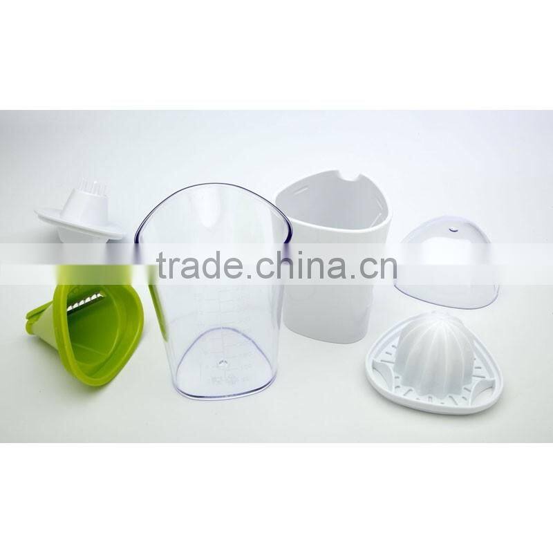 2017 New 2 in 1 Spiral vegetable slicer & Oranger Juicer