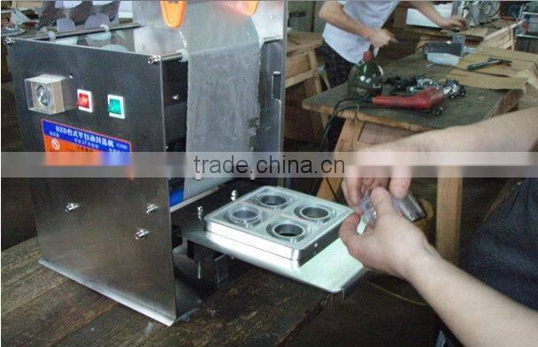 4 in 1 coffee capsule cup sealing machine for milktea making,fast food tray