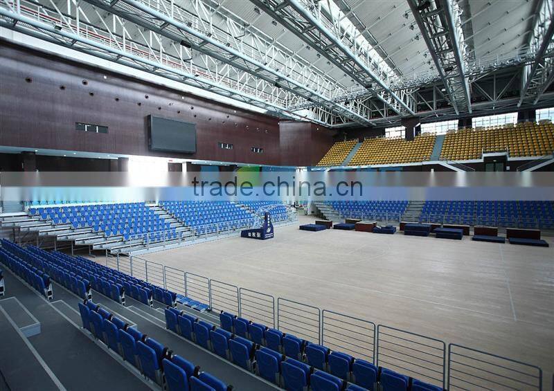 Guangzhou telescopic retractable hall seats for stadium arena