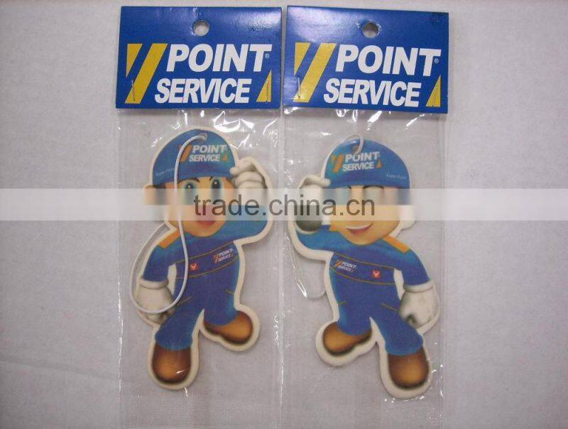 paper air freshener-OEM shape for Alibaba IPO in USA
