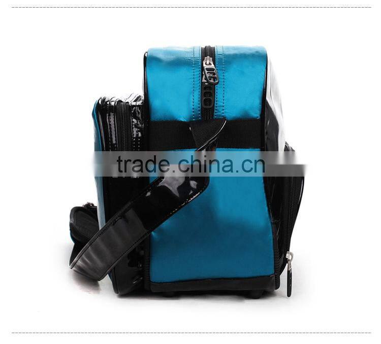 Waterproof PU Shoulder School Bag Adjustable Strap Messenger Bag