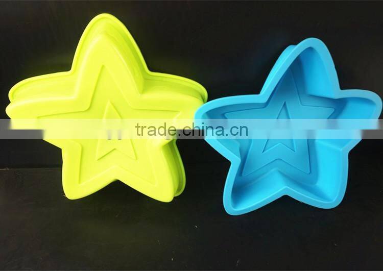 11051 star Shape Silicone Cake Mold