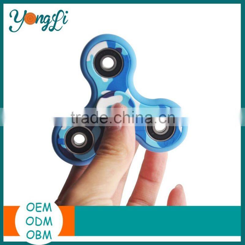 Custom Carton Fidget Hand Toys Silicone Spinner Fidget with R188