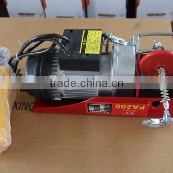 Mini Wire Rope Winch Micro Electric Hoist