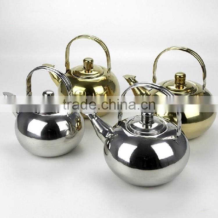 1L stainless steel copper kettles sale hot water custom tea kettles