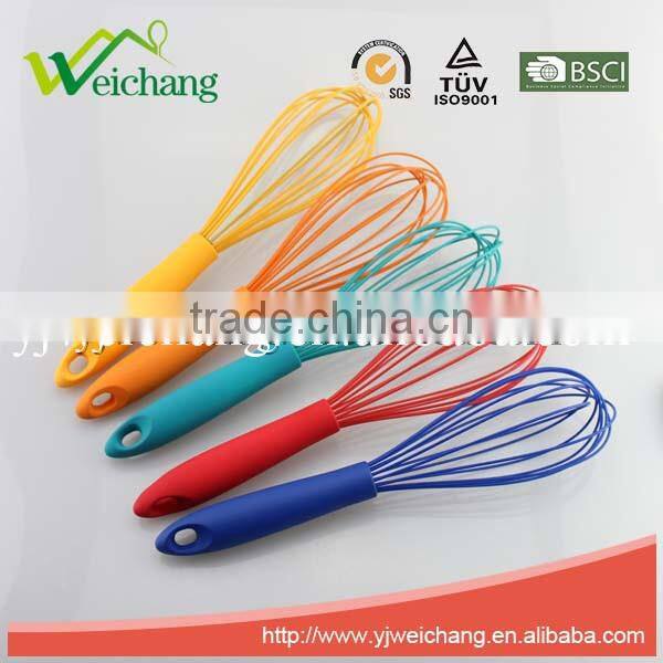 WCR042 Good quality Egg whisk Silicone Wire Whisk, Egg Frother, Milk & Egg Beater Blender 12" hot sales